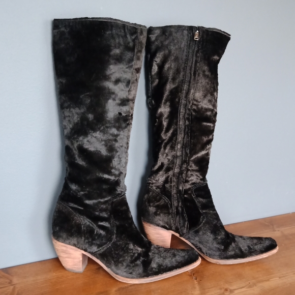Elizabeth and James Shoes - Elizabeth and James  velvet boots